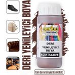 Deribo Deri Eşya, Ayakkabı, Koltuk, Direksiyon, Çanta, Deri Yenileyici Boya. 100ML. Sünger Hediyeli. - Açık Kahve