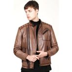 Dericlub E-1087 Jumbo Vizon Deri Erkek Mont