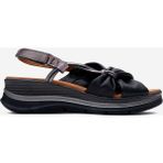 Dericlub Kadın Dolgu Topuk Sandalet Gerçek Deri Zy 8066 Siyah/bronz - Siyah - Bronz