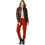 DeriClup Yb-2028 Kadın Deri Mont - 5XL - Camel