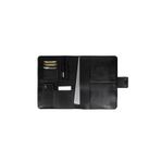 deridense M2 13-14 Inç Macbook Pro-air Vegan Deri Organizer Evrak Çantası Tablet Kılıfı Costa Siyah
