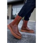 Deridün Yıldız Shoes MN223 CRT Alaska Taba Erkek Bot