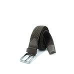 derikem (398) Örgü Lastik Kemer 3,5cm - Şort Kemeri - Kot Kemeri - Kanvas Pantolon Kemeri - Kahverengi KAHVERENGİ 105 CM