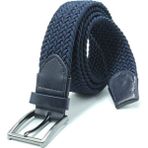Derikem Elastik Örgü Kemer 3,5cm Lacivert Lastik Kemer - 120 cm