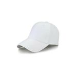 Derikem Unisex Ayarlanabilir Beyaz Spor Basic Şapka BEYAZ Standart