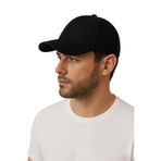 Derikem Unisex Basic Arkası Cırtlı Ayarlanabilir Hat Beyzbol Şapka Kep Siyah Standart