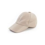 Derikem%100 Hakiki Deri Unisex Ayarlanabilir Şapka Cap Bej Standart