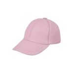 Derikem%100 Hakiki Deri Unisex Deri Cap Ayarlanabilir Şapka PEMBE Standart