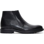 Derimod 24WFD6011FT Siyah Deri Fermuarlı Casual Erkek Bot