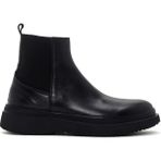 Derimod 24WFD630818 Erkek Siyah Deri Chelsea Bot