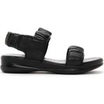 Derimod 25SFD150818 Siyah Deri Comfort Kadın Sandalet