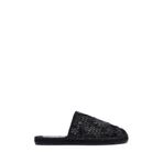 Derimod 25SFD20626F Kadın Siyah Desenli Espadril Terlik