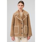 Derimod 25WGP5315FF Valdisere Kadın Camel Teddy Mont