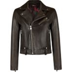 Derimod 26SGD5682R4 Newyork Kadın Bronz Biker Deri Ceket