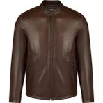 Derimod 26SGD6581U4 Insignia Erkek Kahverengi Deri Ceket