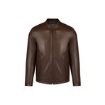Derimod 26SGD6581U4 Insignia Erkek Kahverengi Deri Ceket