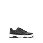 Derimod Erkek Siyah Bağcıklı Kalın Tabanlı Hakiki Deri Sneaker,Kışlık Spor Ayakkabı 25WFD6885FT