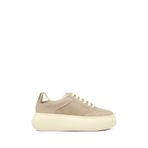 Derimod Kadın Vizon Bağcıklı Kalın Tabanlı Sneaker 25AFE145514