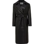 Derimod Natalia Kadın Siyah Deri Trençkot 25WGD5247U4 - 2XL