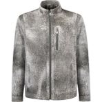Derimod Oscar Erkek Siyah Nubuk Deri Spor Ceket 25WGE64332Z - XL
