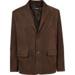Derimod Rodrygo Erkek Kahverengi Blazer Süet Deri Ceket 25WGD656510