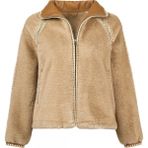 Derimod St-Moritz Kadın Bej Oversize Teddy Mont 25WGP5635FF - XL