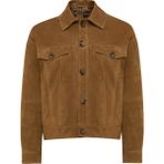 Derimod Valenza Kadın Camel Süet Deri Ceket 24WGD527610 - 2XL