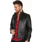 Derimont Deri Erkek Deri Casual Mont - 2XL - Renkli