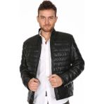 Derimont Deri Erkek Şişme Deri Mont - S - Renkli