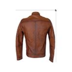 Derimont Deri Erkek Taba Deri Mont - 2XL