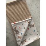 Derin Boutique Shop Bej Örgü Tavşan Müslin Pike - 0 - 5 Yaş