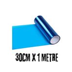 derin car design MAVİ FAR FOLYOSU STOP FOLYOSU FAR FİLMİ 30CMX100CM