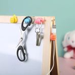 Derin Stok 10 Adet Renkli Ok Işareti Kablo Sabitleyici Klipsler Kablo Düzenleyici Tutucu Yapışkanlı Askı