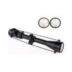 Derin Stok 3-9X40 Zoomlu Çıft Işıklı Tüfeği Dürbünü Montaj Kelepçeli - Ebatlar