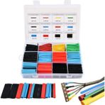 Derin Stok 560 Parça Makaron Seti Kapaklı Kutulu Kablo Birleştirme Koruyucu Sıcaklıkla Daralan Makaron Set