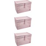 Derin Stok Çok Amaçlı Düzenleyici Kutu Organizer Cırt Cırtlı Hurç Mega Boy 40CM x 30CM x 70CM (3 Adet)