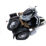 Derin Stok Dekoratif Metal Motosiklet Sepetli