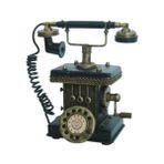 Derin Stok Dekoratif Metal Telefon Kumbaralı Kumbara Biblo Hediyelik