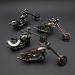 Derin Stok El Yapimi Dekoratif Metal Motor