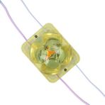 Derin Stok PM-14715 12 Volt 2 Watt Sarı Yanıp Sönen Çakar 4333-3030 Modül LED 43X33X28MM