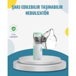 Derin Stok Şarjlı Taşınabilir Ultrasonik Nebulizatör Sessiz