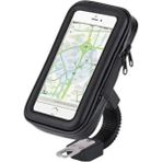 Derin Stok Su Geçirmez Motosiklet Bisiklet Telefon Tutucu 360 Derece Döner Gidon Telefon Standı