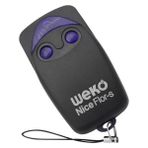 Derin Stok Weko Nice FLO2R-S 2 Kanallı 433,92 Mhz Garaj Kumandası WK-14872