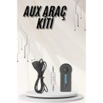 Derin Stok Yeni Nesil Bluetooth Aux Araç Kiti Siyah Tv Tablet Telefon Araç Araba - Seçenek