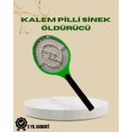 Derin Stok Yüksek Gerilimli Elektronik Sinek Öldürücü – Pil Ile Çalışan, Güvenlik Izgaralı