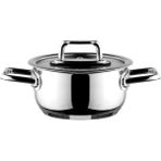 Derin Tencere 14 Cm, Metal Kulp, Cam Kapak, Dayanaklı ve Şık Design - Altın - Gümüş - Bakır - Seçenek 1