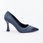Derinet Kalem Topuk Kadın Stiletto (LACİVERT)