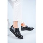 Deripabuc TRC-CLD1 Hakiki Deri Siyah Kadın Casual Ayakkabı