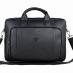DERİ,SE club 1993 Evrak ve Laptop Çantası 15,6 inç Unisex (Siyah)