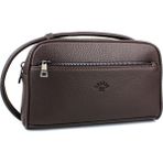 Derise Club Erkek Kahverengi El Çantası Portföy Çanta Iki Bölmeli El Çantası Clutch Çanta
